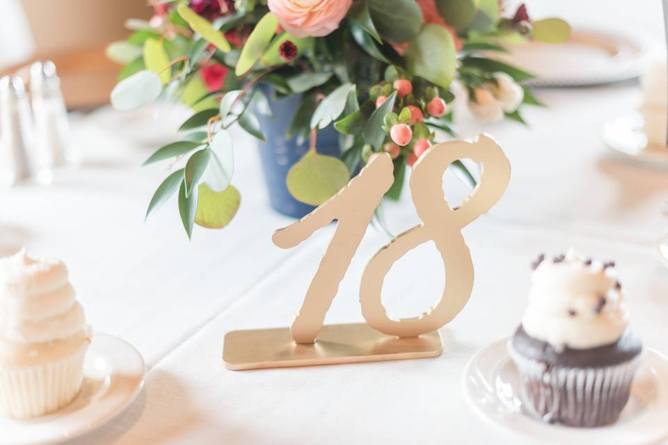 Table numbers