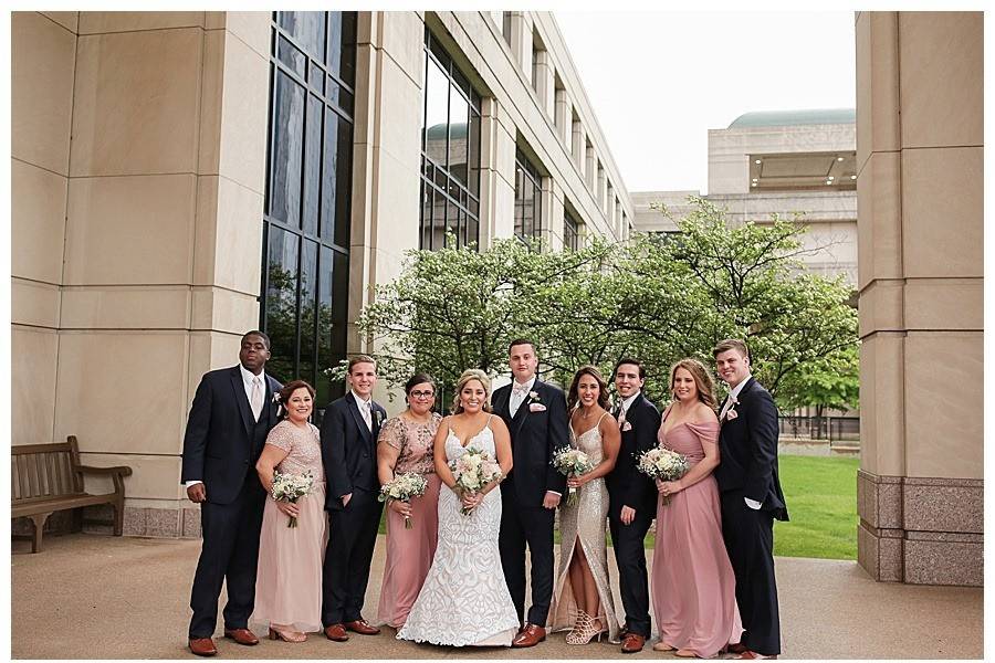 Bridal party indianapolis