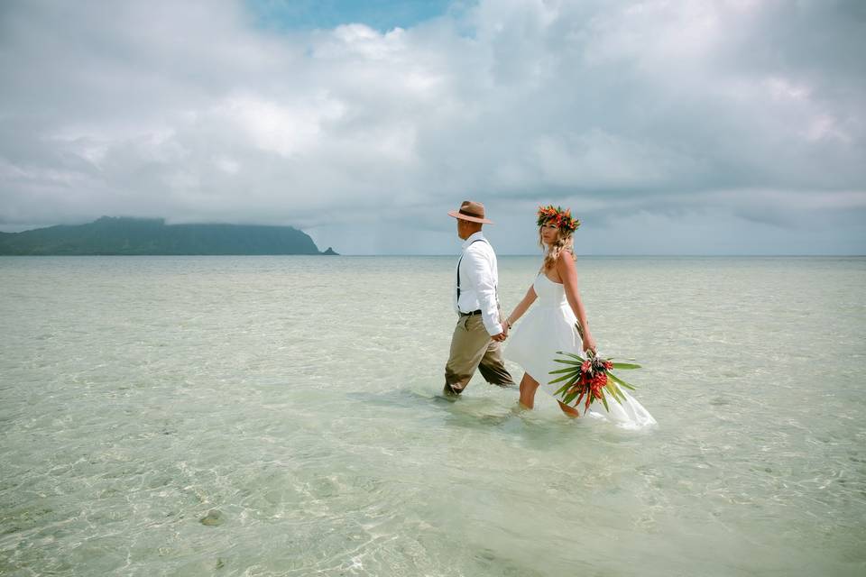 Magical Sandbar Elopement