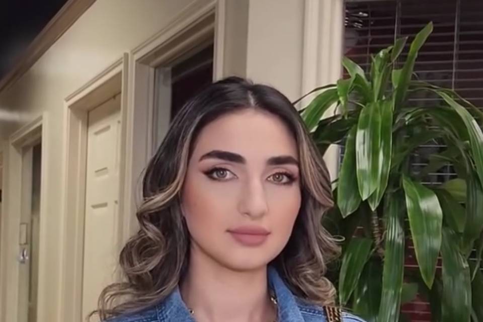 Makeup and hair