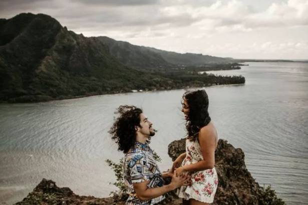 Romantic proposal