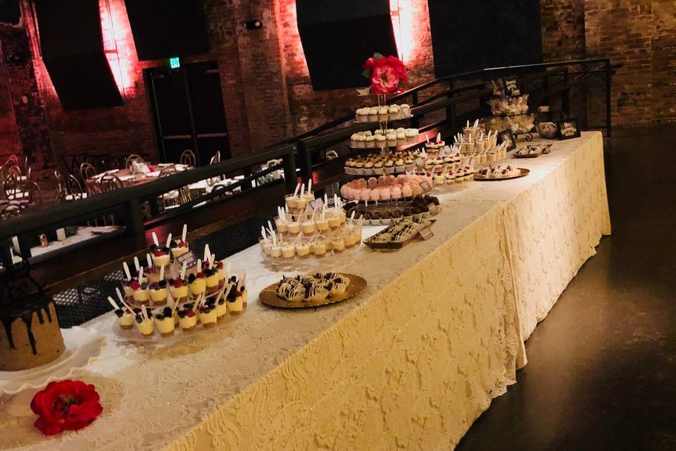 Garden Theatre Dessert Table