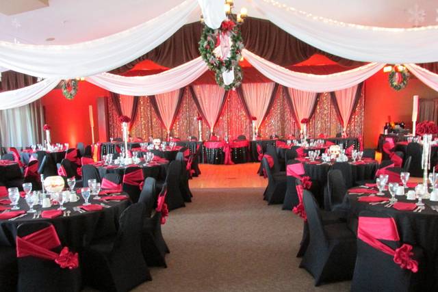 Spacious dining area
