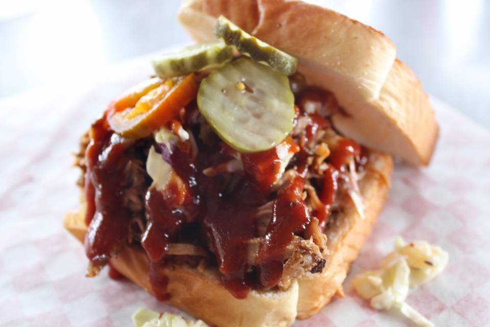 Loaded Pulled Pork Sandwich