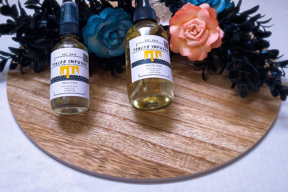 Natural room sprays-favor