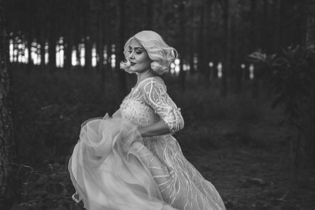 Here comes the bride