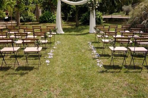 Outdoor ceremony