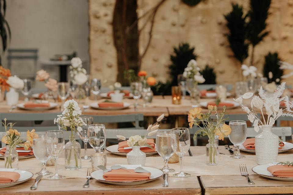 Fall tablescape