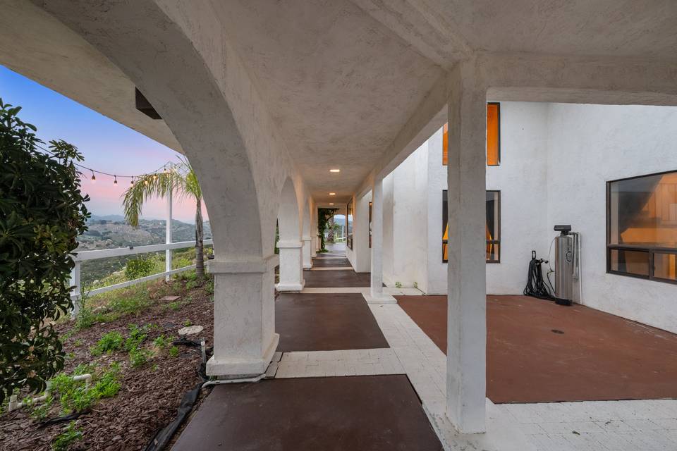 Back Patio/Hallway