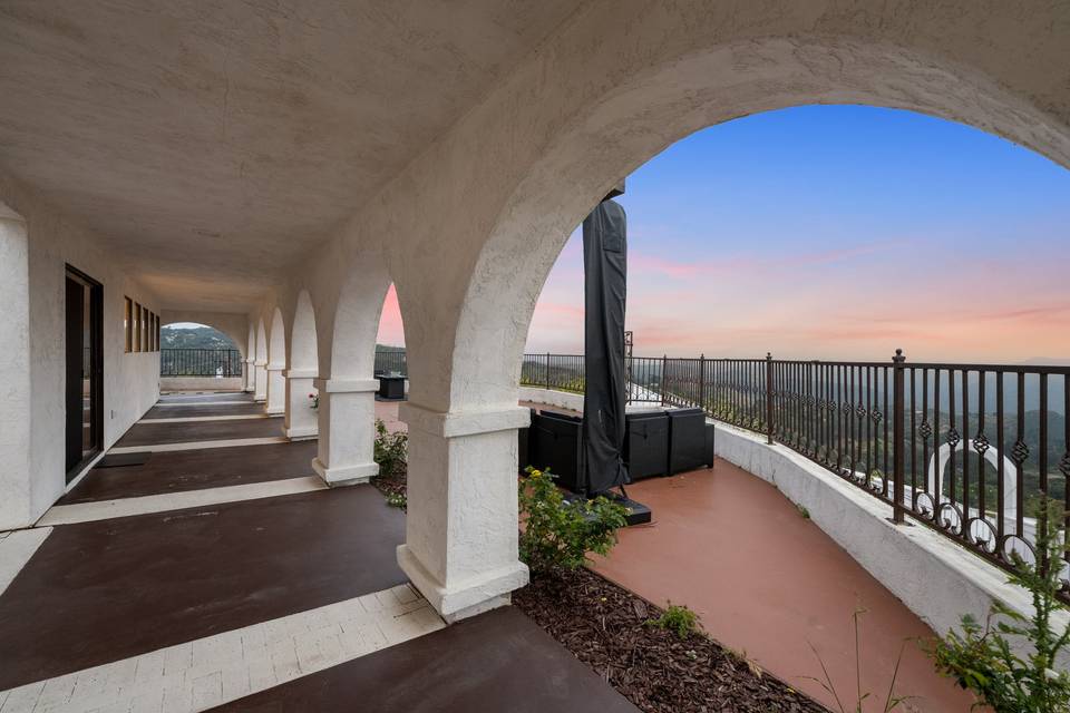 Back Patio/Hallway