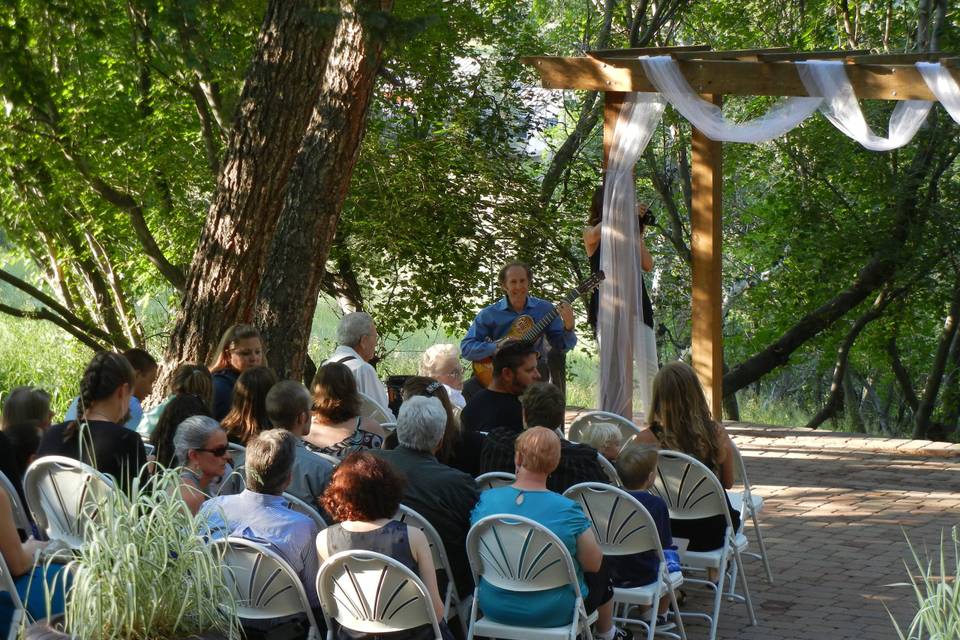 Steve Shurack at a wedding