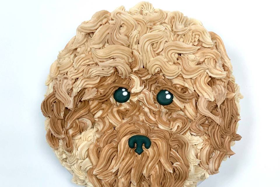 Dog Grooms Cake