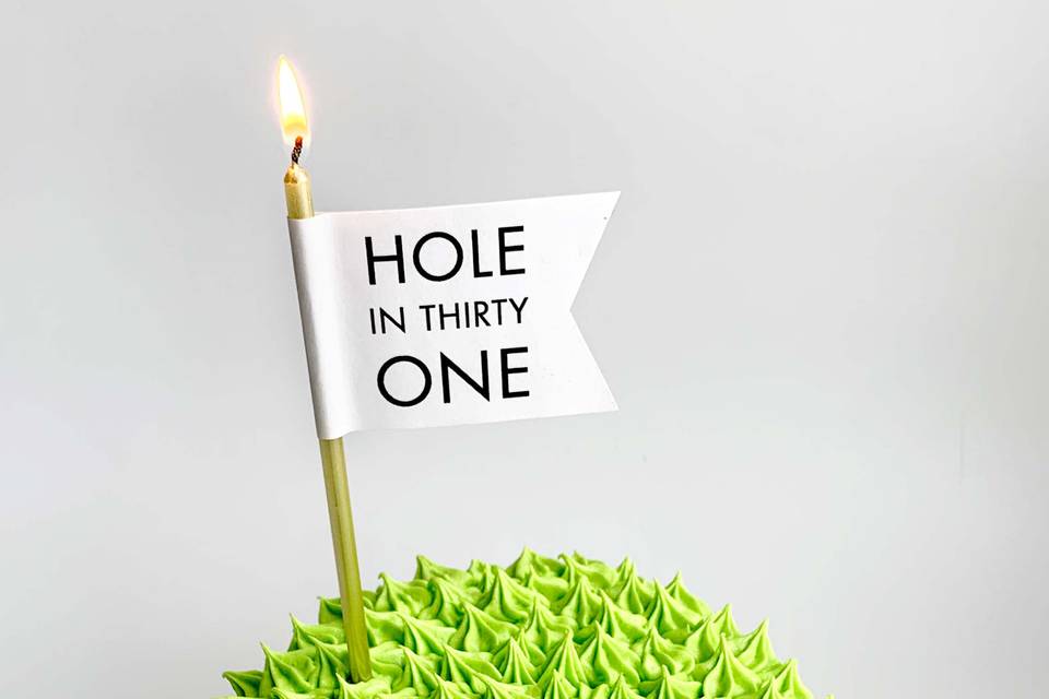 Golf Grooms Cake