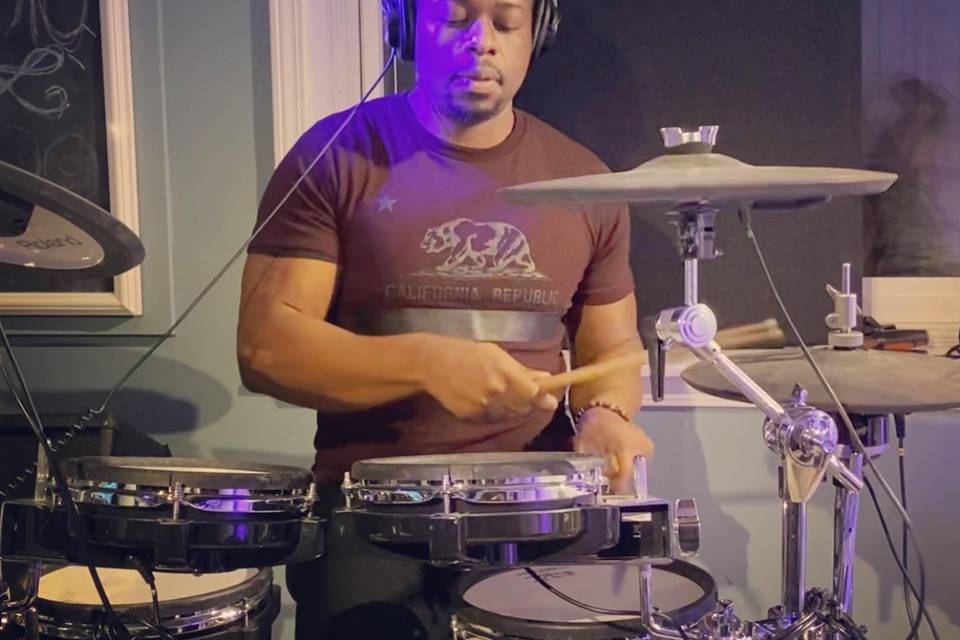 Drums in the studio