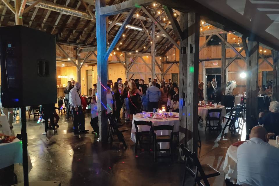 Beautiful barn wedding