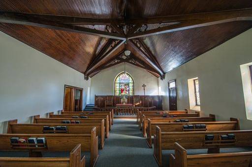 Chapel Interior  -- seats 80