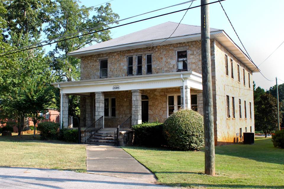 One of many historic buildings