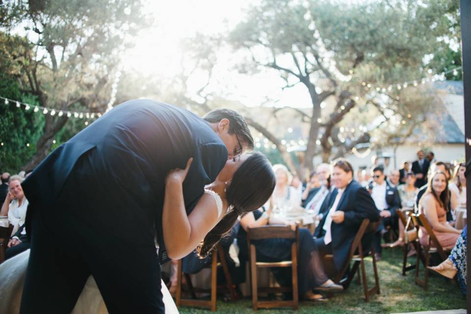 Couple kissing