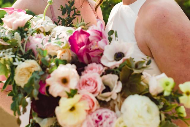 Bride & bridesmaid makeup