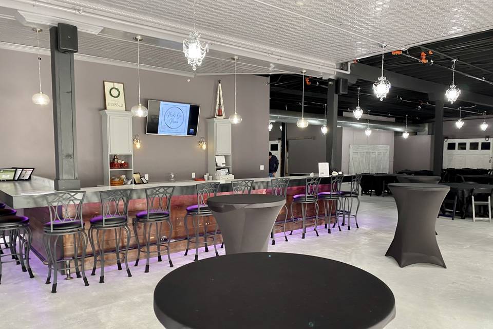 Bar area