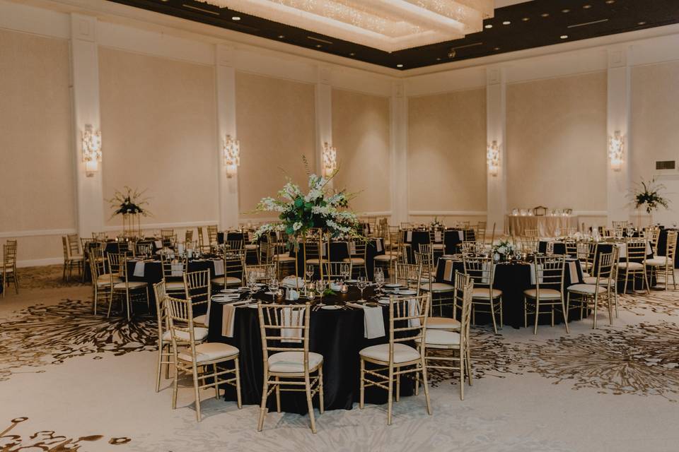 Grand Ballroom Black+Gold