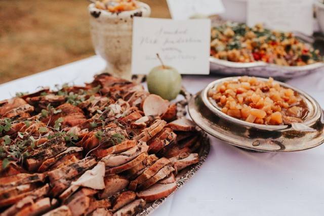 Meat and sides
