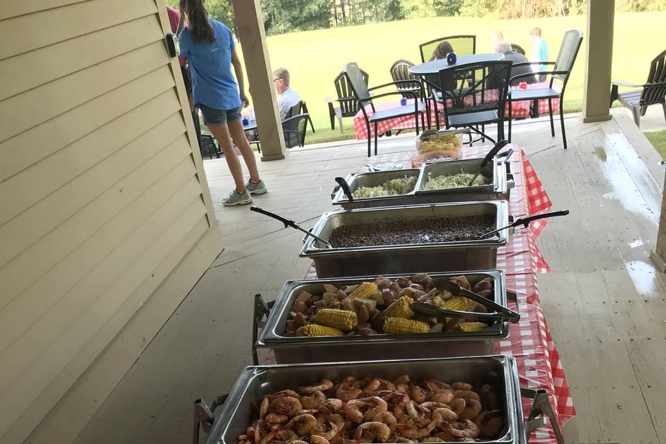 Catering display