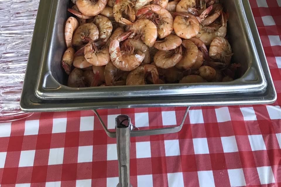 Cajun shrimps