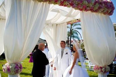 Wedding cabana