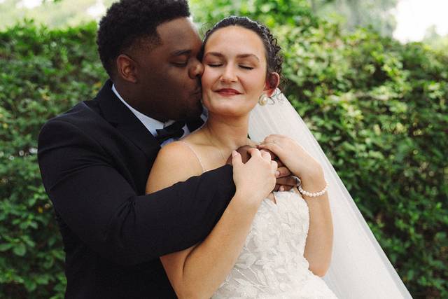 Wedding bride and groom photo