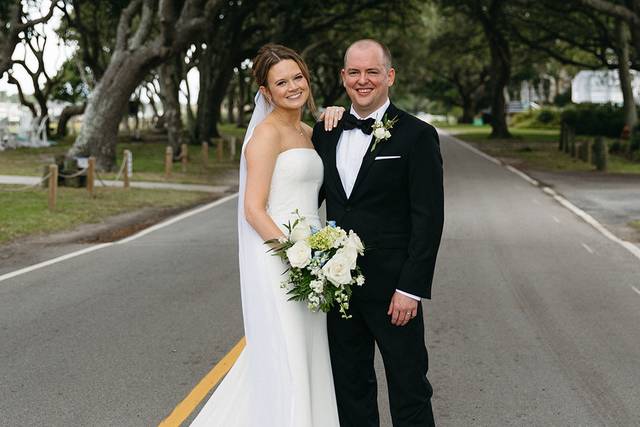 Wedding bride and groom photo