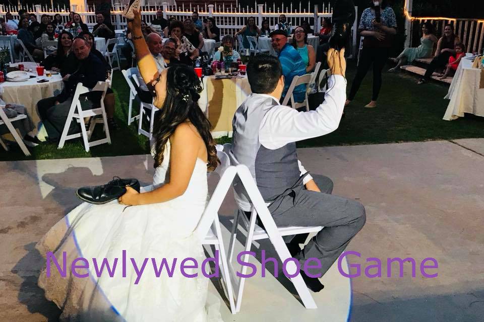 Newlywed shoe game