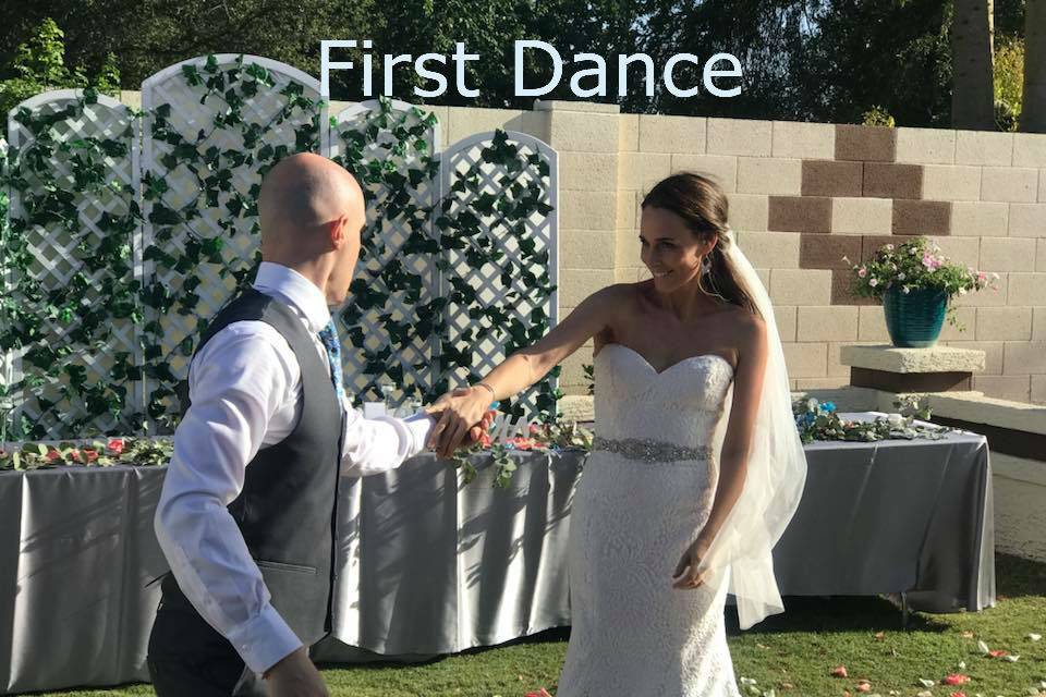 First dance