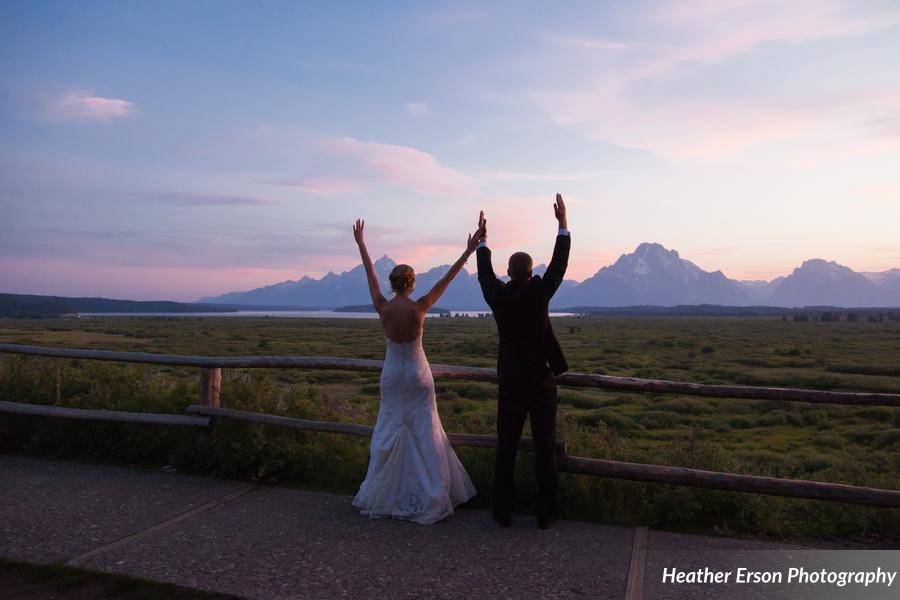 The newlyweds