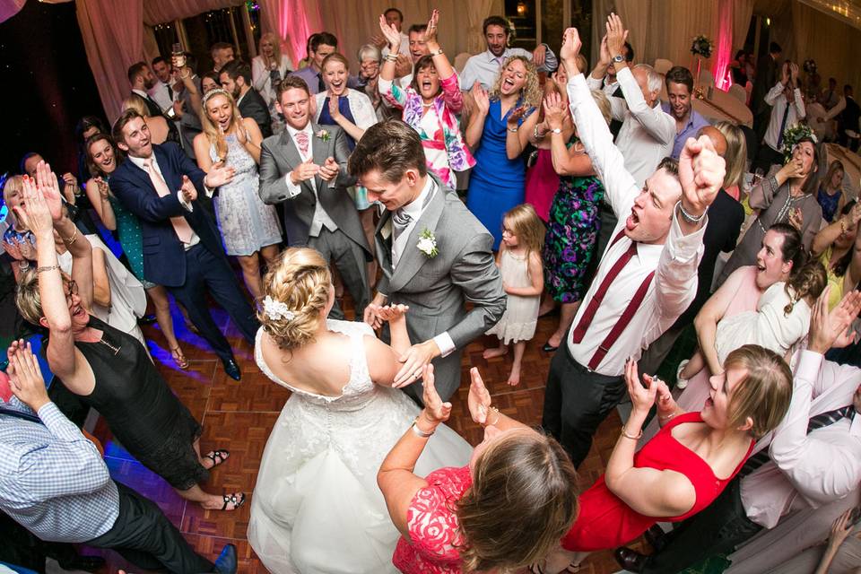 Always making the crowd dance
