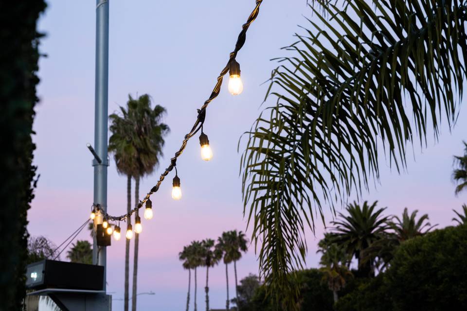 Terrace market lights