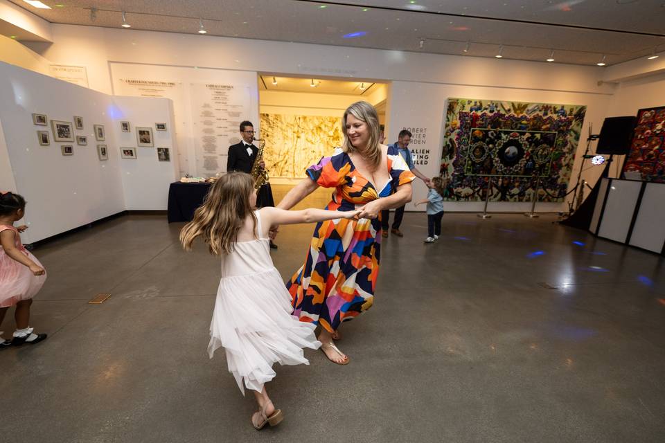 Lobby dancing