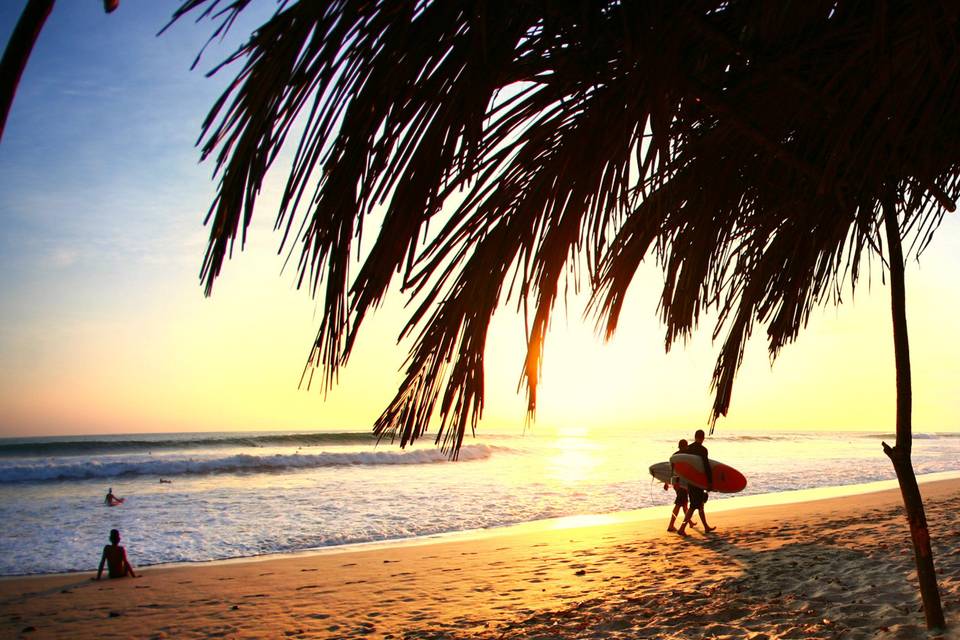 Costa Rica makes for a great honeymoon destination- whether you like surfing, hiking or just relaxing on the beach.