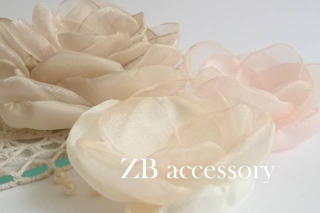 Handmade Fabric Flowers by ZB accessory