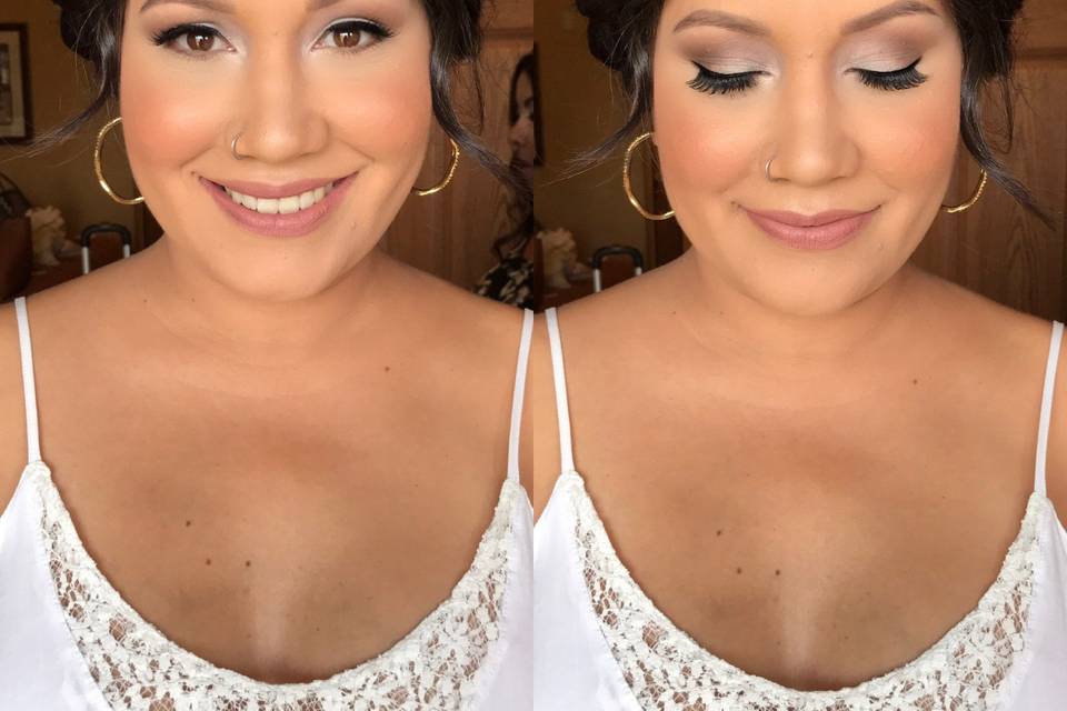 Bridal hair & makeup