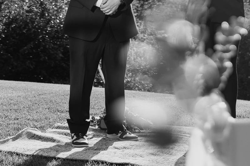 Awaiting the bride