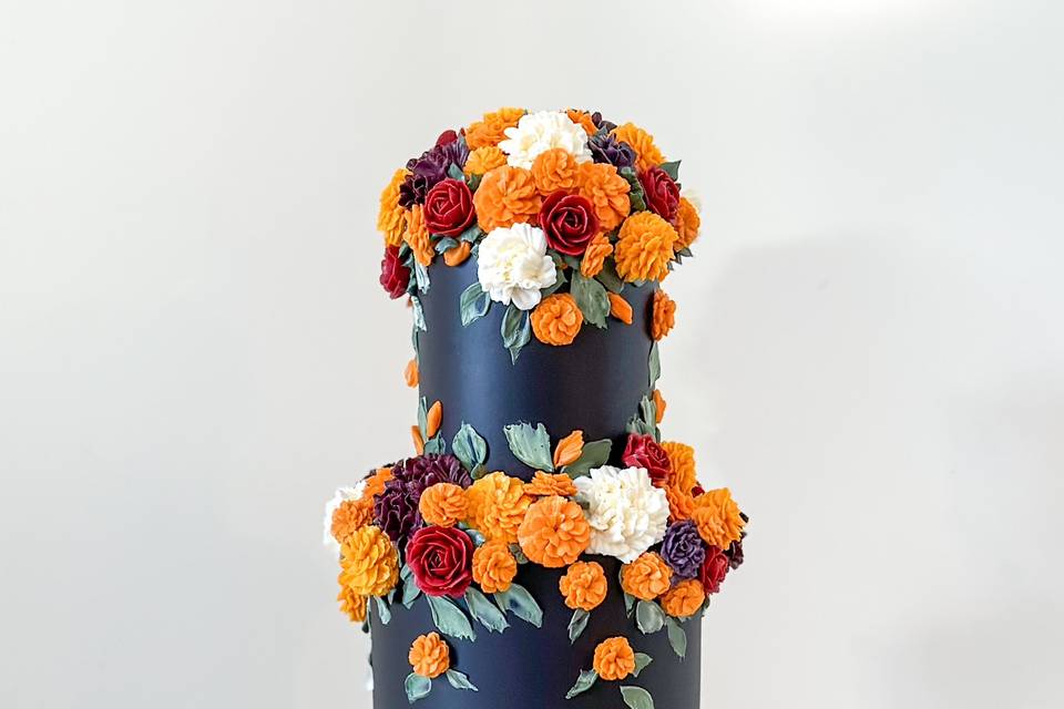 Marigolds + Black Cake