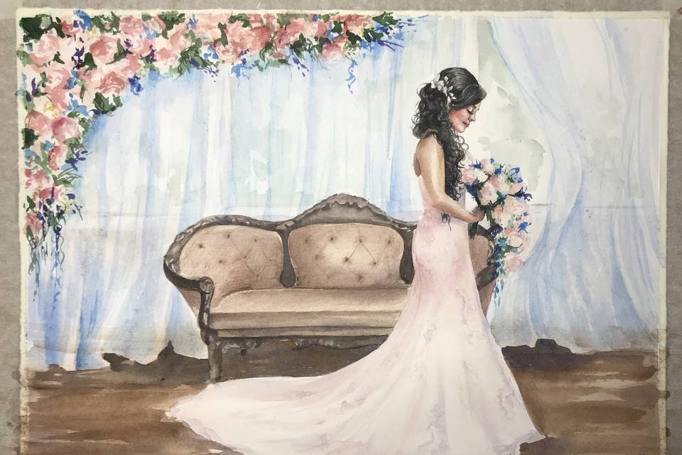 Patronart Custom Wedding Paintings