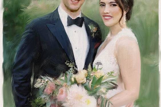 Patronart Custom Wedding Paintings