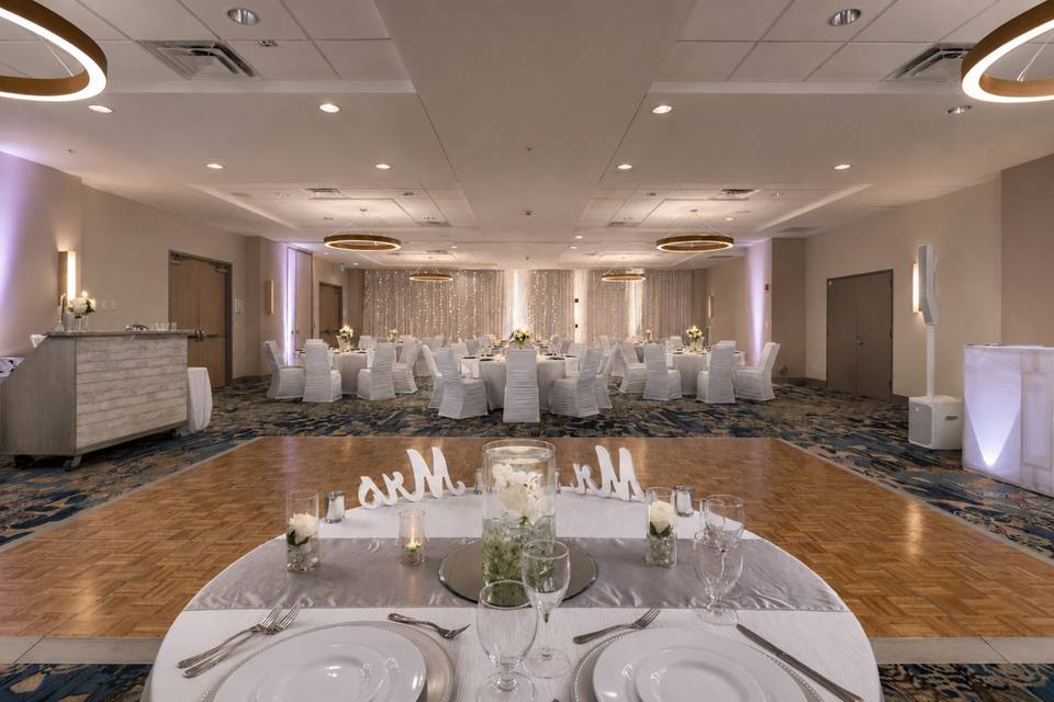 View from Sweetheart Table