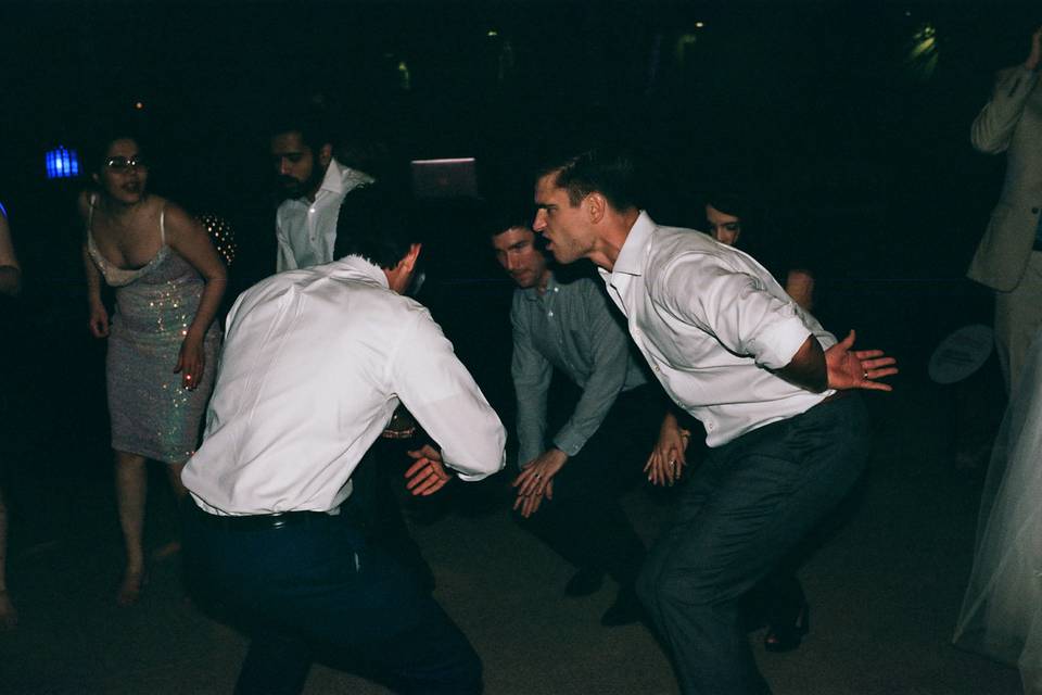 Groom Dancing