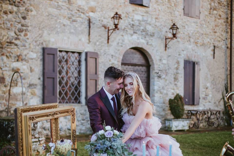Boho Chic Wedding in Tuscany