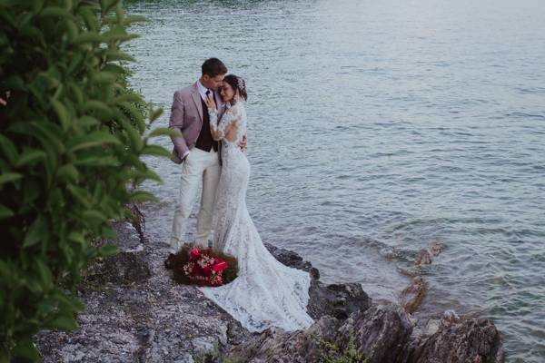 Romantic Lake View Wedding