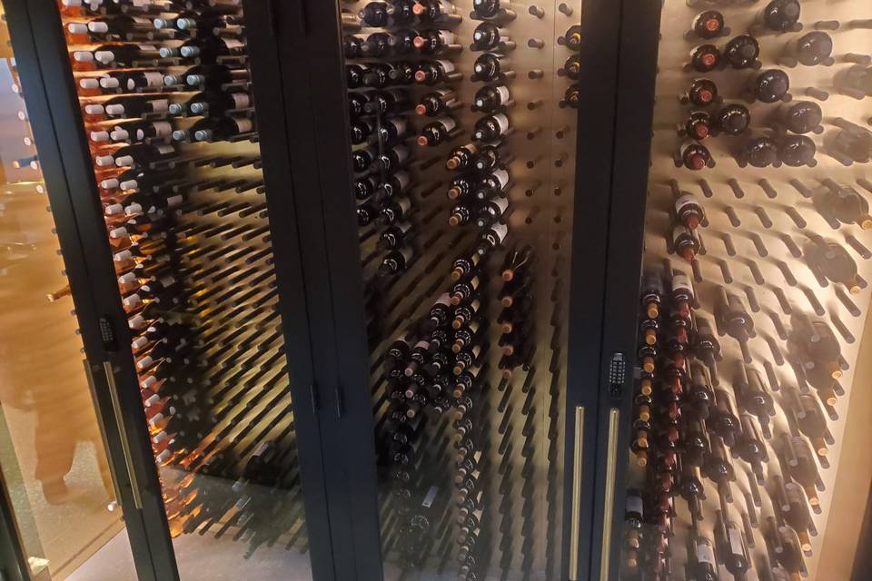 The wine cellar