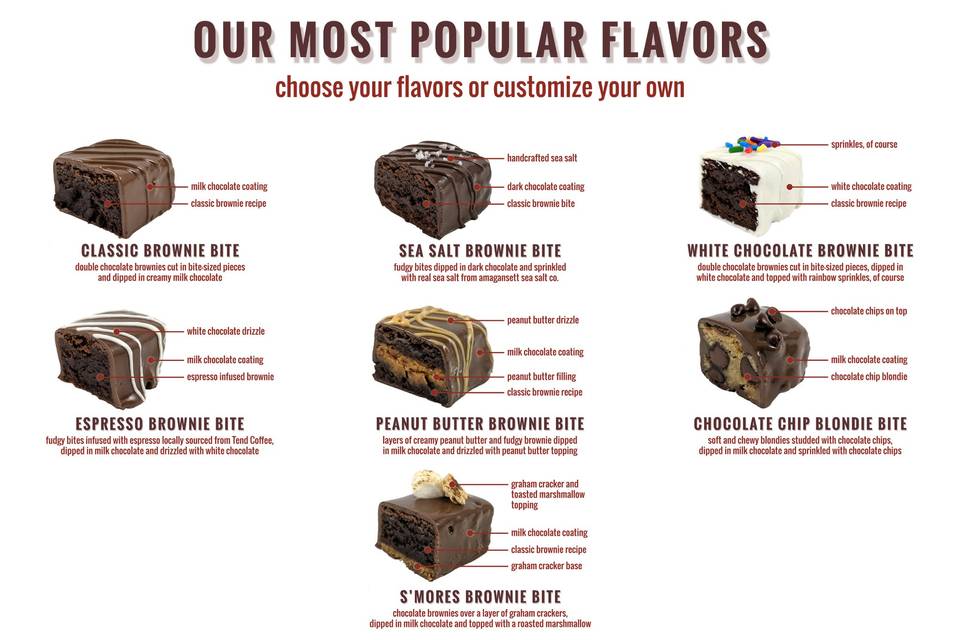 Our flavors.